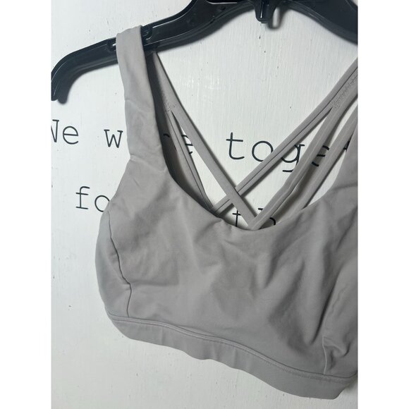 Lululemon Free to Be Serene Bra Light Gray Size 4 No Padding A - Picture 3 of 6